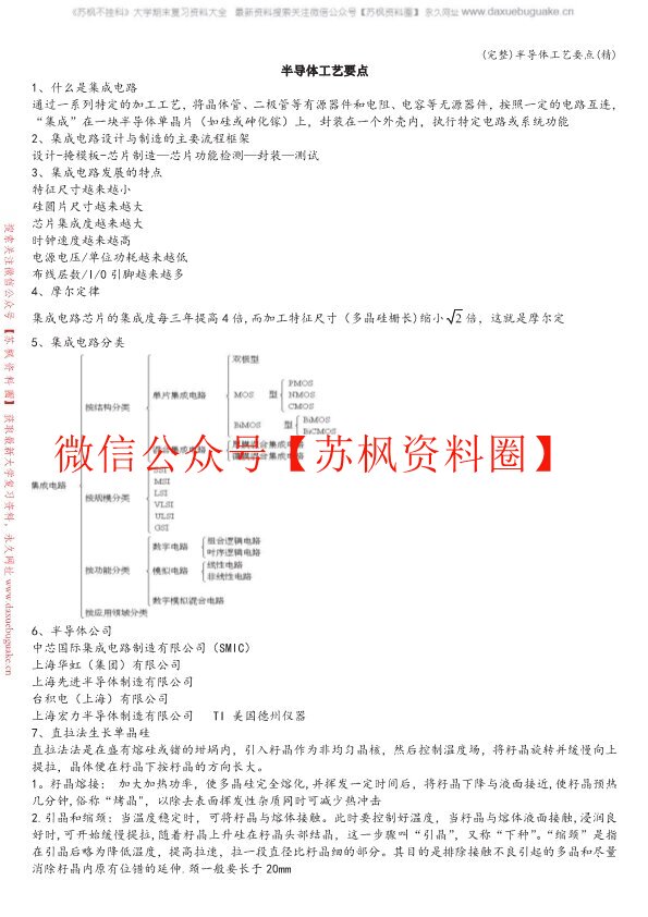 半导体工艺